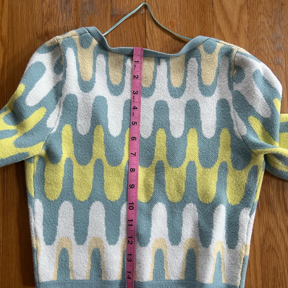 Multicolor Pattern Cardigan - Picture 4 of 4